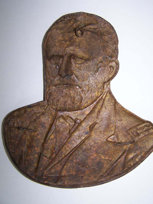 A Civil War Era Bronze Placque of General Uysses S. Grant circa 1865-1868 — image 2